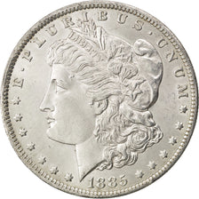 UNITED STATES, Morgan Dollar, Dollar, 1885, U.S. Mint, KM #110, AU(55-58),...