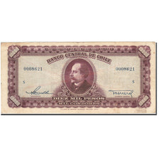Chile, 10,000 Pesos = 1000 Condores, 1947-1948, KM:118, Undated (1947-1948)