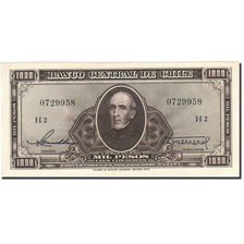 Chile, 1000 Pesos = 100 Condores, 1947-1948, KM:116, Undated (1947-1958)
