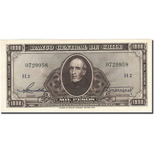 Chile, 1000 Pesos = 100 Condores, 1947-1948, Undated (1947-1958), KM:116, SUP