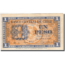 Chile, 1 Peso = 1/10 Condor, 1942-1943, 1943-03-03, KM:90d, SS+