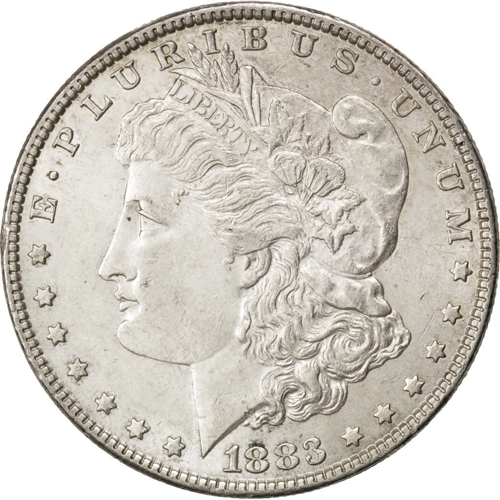 UNITED STATES, Morgan Dollar, Dollar, 1883, U.S. Mint, KM #110, AU(55-58),...