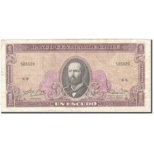 Banconote, Cile, 1 Escudo, 1962-1975, KM:135Ab, Undated, MB