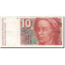 Banknote, Switzerland, 10 Franken, 1976-1979, 1979, KM:53a, VF(20-25)