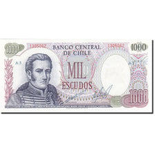 Banknote, Chile, 1000 Escudos, 1967-1976, Undated, KM:146, UNC(63)