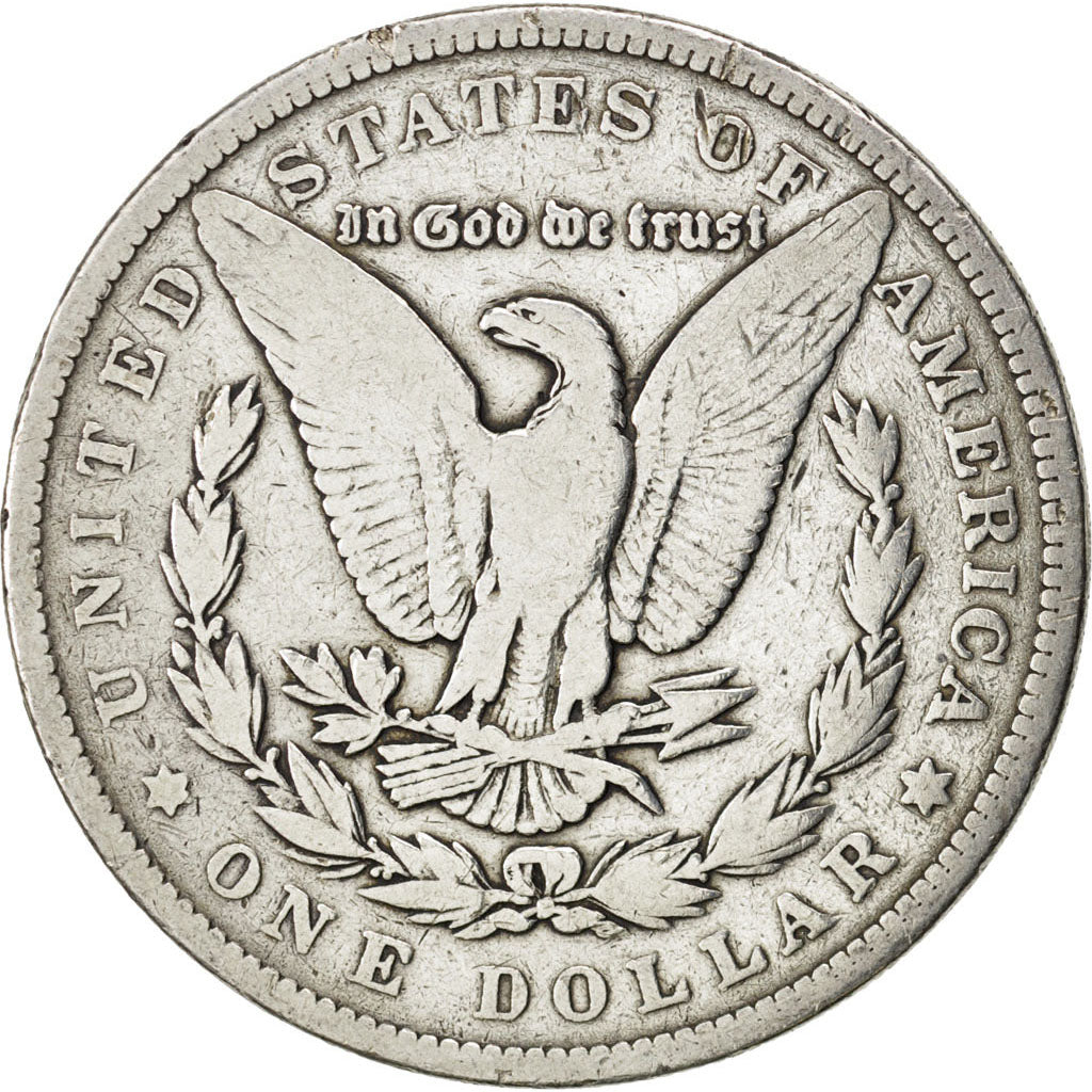 UNITED STATES, Morgan Dollar, Dollar, 1884, U.S. Mint, KM #110, VF(20-25),...