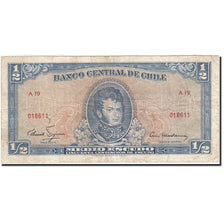 Chile, 1/2 Escudo, 1962-1975, KM:134a, VF(20-25)