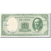 Geldschein, Chile, 5 Centesimos on 50 Pesos, 1960, Undated (1960-1961), KM:126b
