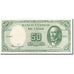 Banknote, Chile, 5 Centesimos on 50 Pesos, 1960, Undated (1960-1961), KM:126b