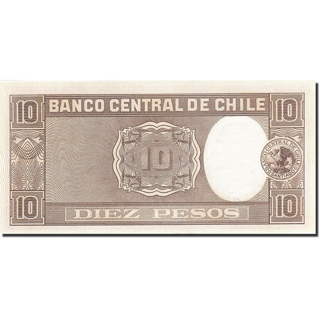Chile, 10 Pesos = 1 Condor, 1947-1948, Undated (1947-1958), KM:111, UNC