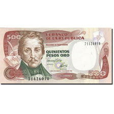 Billet, Colombie, 500 Pesos Oro, 1986-1987, 1992-03-02, KM:431A, NEUF