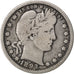 UNITED STATES, Barber Quarter, Quarter, 1893, U.S. Mint, KM #114, VF(20-25),...