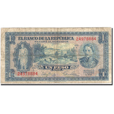 Colombia, 1 Peso Oro, 1953, 1953-08-07, KM:398, RC