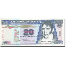 Guatemala, 20 Quetzales, 1989-1990, KM:76c, 1992-01-22, UNC(65-70)