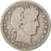 Stati Uniti, Barber Quarter, Quarter, 1900, U.S. Mint, New Orleans, B+, Argen...