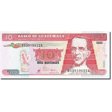 Billet, Guatemala, 10 Quetzales, 1998-1999, 1998-07-29, KM:101, NEUF