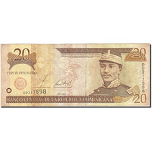 Banknote, Dominican Republic, 20 Pesos Oro, 2001-2002, 2001, KM:169a, EF(40-45)