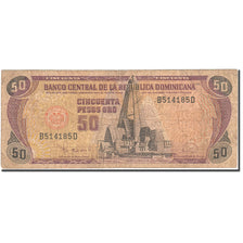 Dominican Republic, 50 Pesos Oro, 1994, KM:149a, 1995, VG(8-10)