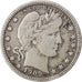 Etats-Unis, Barber Quarter Dollar 1909 Denver, KM 114