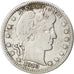 Coin, United States, Barber Quarter, Quarter, 1910, U.S. Mint, Philadelphia