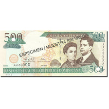 Billete, 500 Pesos Oro, 2000, República Dominicana, KM:162s, 2000, UNC