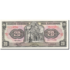 Biljet, Ecuador, 20 Sucres, 1984-1988, 1986-04-29, KM:121Aa, NIEUW