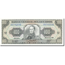 Banknote, Ecuador, 100 Sucres, 1984-1988, 1992-3-9, KM:123Ab, UNC(65-70)