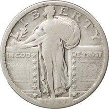 UNITED STATES, Standing Liberty Quarter, Quarter, 1917, U.S. Mint, KM #145,...