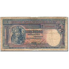 Uruguay, 10 Pesos, 1935, KM:30b, 1935-08-14, VG(8-10)