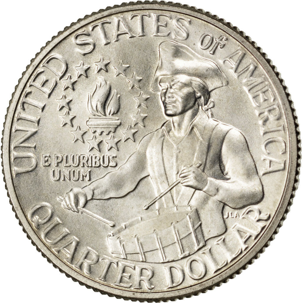 UNITED STATES, Washington Quarter, Quarter, 1976, U.S. Mint, KM #204a, MS(63),..