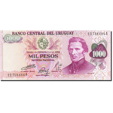 Geldschein, Uruguay, 1000 Pesos, 1974, Undated (1974), KM:52, UNZ