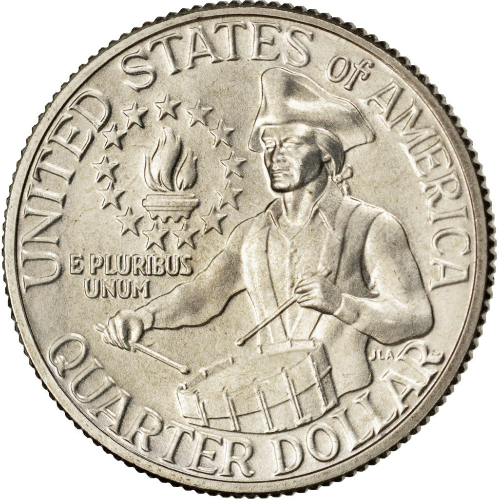 UNITED STATES, Washington Quarter, Quarter, 1976, U.S. Mint, KM #204, MS(63),...