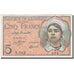 Algeria, 5 Francs, 1944-1945, KM:94b, 1944-10-02, BB+