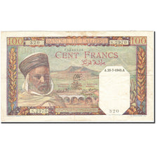 Algeria, 100 Francs, 1942, KM:88, 1945-07-20, BB