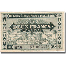 Algeria, 2 Francs, 1944, 1944-01-31, KM:102, EF(40-45)
