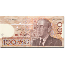 Banknote, Morocco, 100 Dirhams, 1987-1991, 1987, KM:65c, UNC(65-70)