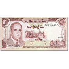 Morocco, 10 Dirhams, 1970, 1985, KM:57b, UNC(65-70)