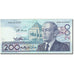 Banknote, Morocco, 200 Dirhams, 1987-1991, 1987, KM:66a, AU(55-58)