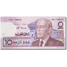 Morocco, 10 Dirhams, 1987-1991, 1987, KM:63a, AU(55-58)