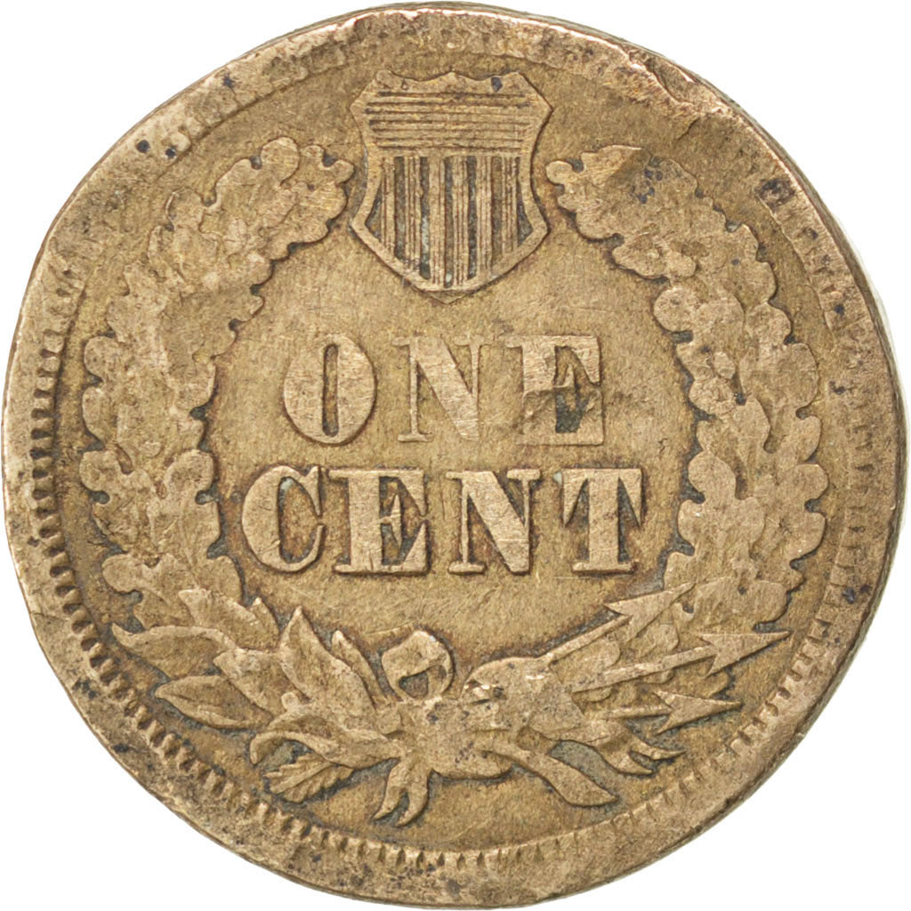 United States, 1 Cent, 1864, KM #90a, F(12-15), Copper-nickel, 4.49