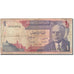 Billet, Tunisie, 1 Dinar, 1972, 1972-08-03, KM:67a, B+