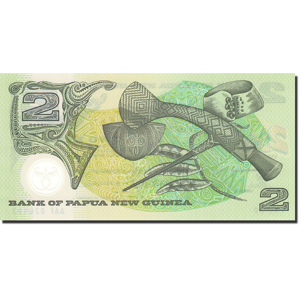Papua New Guinea, 2 Kina, 2000, KM:21, 2000, UNC(65-70)