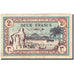 Tunisia, 2 Francs, 1943, KM:56, 1943-07-15, EF(40-45)
