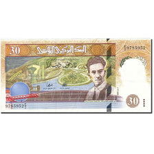 Tunisia, 30 Dinars, 1992-1997, KM:89, 1997-11-07, AU(50-53)