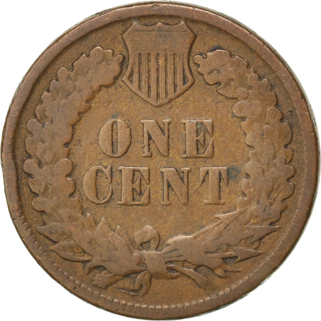 UNITED STATES, Indian Head Cent, Cent, 1881, U.S. Mint, KM #90a, VF(20-25),...