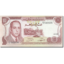 Geldschein, Marokko, 10 Dirhams, 1970, 1970, KM:57a, UNZ
