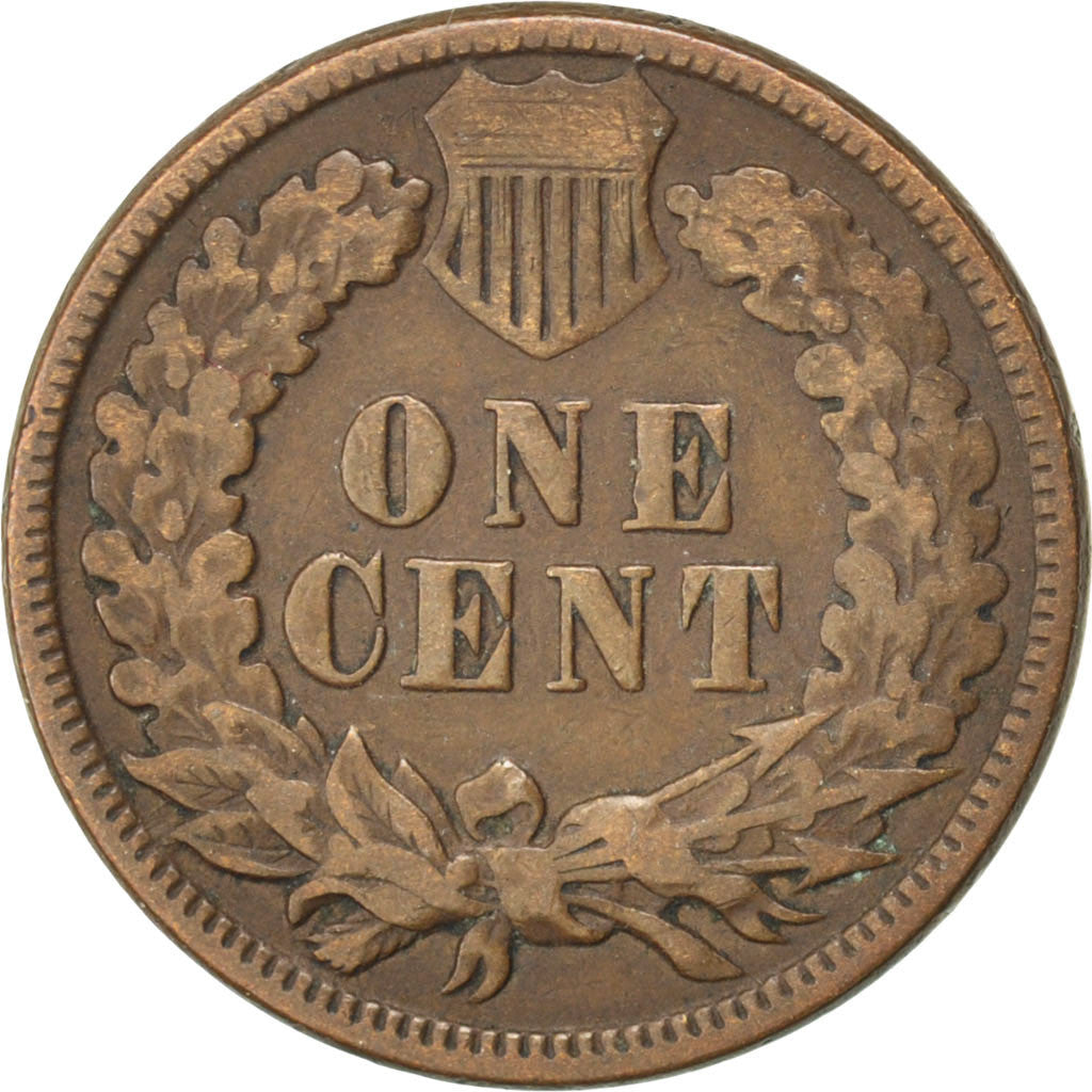 UNITED STATES, Indian Head Cent, Cent, 1887, U.S. Mint, KM #90a, VF(30-35),...