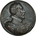 Francia, medalla, Roi de france, Henri II, History, Caqué, MBC, Bronzed Tin