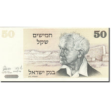 Biljet, Israël, 50 Sheqalim, 1978-1984, 1978, KM:46a, NIEUW