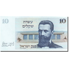Banknote, Israel, 10 Sheqalim, 1978-1984, 1978, KM:45, UNC(63)